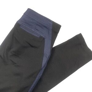 Leifsdottir 8 Skinny Zip Front Pockets Navy / Black Cotton Blend